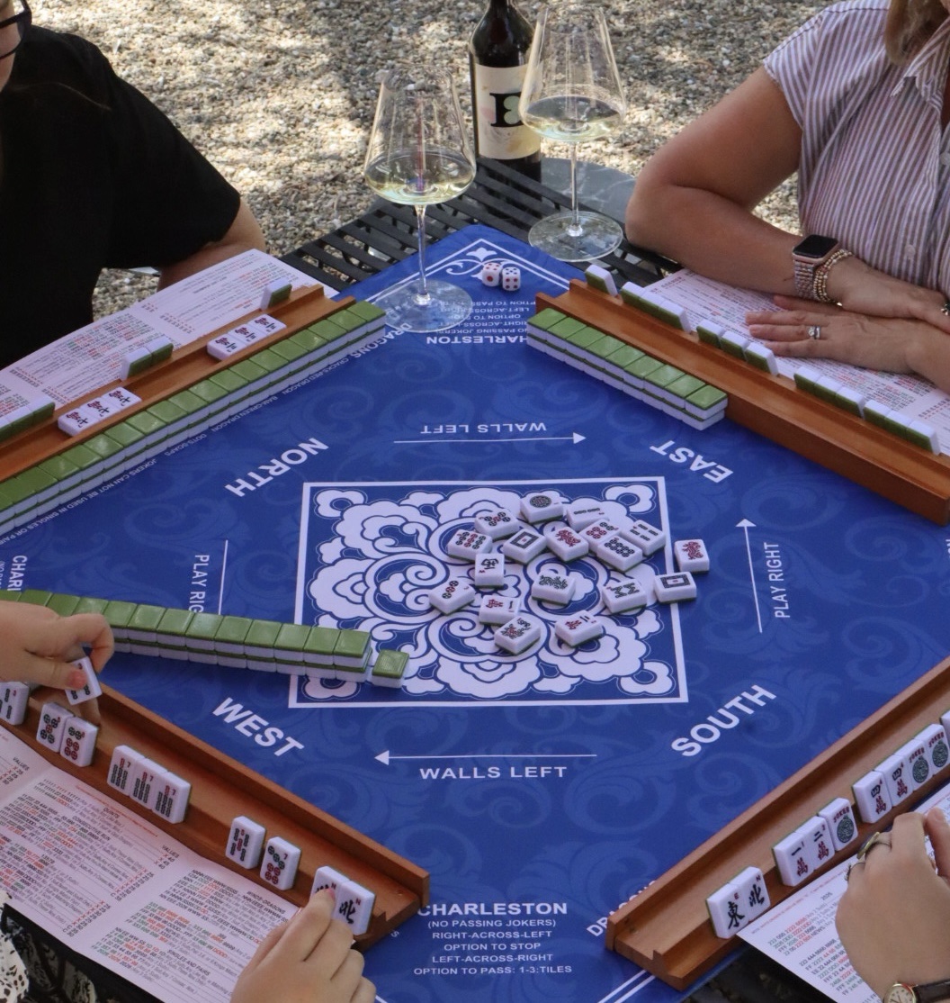 At the Table with Mahjong August
